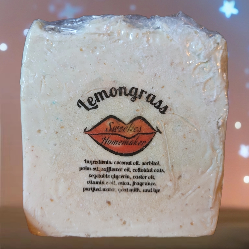 Lemongrass Scented Soap Bar